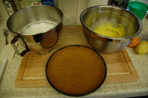 Lemon Chiffon & Tangerine Chiffon Pie